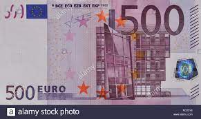 Wenn in der eu von abschaffung von bargeld gesprochen wird, ist wohl gemeint, daß der euro abgeschafft werden soll. 500 Euro Schein Stockfotos Und Bilder Kaufen Alamy