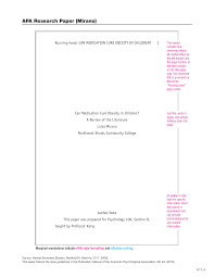 Writing your first apa format paper can be a little intimidating, but learning some of the basic rules of apa style. åè´¹mirano Apa Research Paper æ ·æ¬æä»¶å¨allbusinesstemplates Com