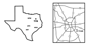 Bing maps and bing directions is an internet based free mapping service from microsoft which is quite similar to google maps. Ut Tyler Campus Maps And Directions