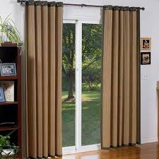 By using your imagination, you could have the most beautiful window treatment that expresses your style drapes, curtains, sliding panels and vertical blinds are the most common types of window decoration for sliding glass doors. 14 Blackout Curtains For Sliding Glass Doors The Sleep Judge