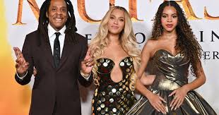 Jay-Z and Beyoncé stand united at premiere with daughter Blue Ivy after  rapper is accused of raping 13-year-old girl | The Standard