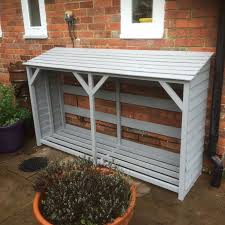 Pin By Mario Holzhauser On Wood Shed Log Store Coal Bunker Log Shed Firewood Storage Outdoor Wood Store