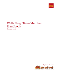 Home » unlabelled » wells fargo letterhead pdf / payroll system, with the exception of the code of. Wells Fargo Team Member Handbook