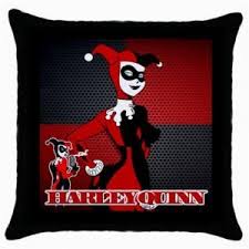 Throw blanket plush quinn customized funny harley sofa print soft demand for diy 3d character. Pin Em Harley Quinn Throw Pillow Cases