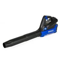 Kobalt 40 Volt Max Lithium Ion Cordless Electric Leaf Blower Lowes Com Electric Leaf Blowers Blowers Cordless