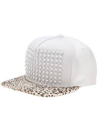 Stampd All White Studded Hat Farfetch Com Hats For Men Dapper Mens Fashion Stampd