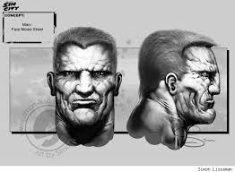 Almost all textures (4 big atlas textures) & edits in a timeless street of paris stands a shoemaker's shop. Sin City Concept Art And Character Models From Unmade Video Game Concept Art Character Modeling Sin City