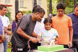 Sri lanka cricketer muttiah muralitharan has been admitted to a hospital in chennai due to cardiac issues. Rex Clementine On Twitter Grand Hotel In Nuwara Eliya Celebrated Spin Wizard Muttiah Muralitharan Being Named Wisden S Most Valuable Player Of The Century Murali Is Seen Feeding The Cake To His Daughter