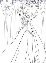 Frozen Elsa And Anna Coloring Pages Getcoloringpages Com