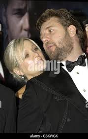 Australian actor Russell Crowe and wife Danielle arrive for the premiere of  his new film "Cinderella Man" at Universal CityWalk in Los Angeles May 23,  2005. The film, set in the 1930's