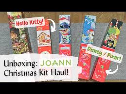 JOANN'S Christmas Diamond Painting Haul! Disney/Pixar DAC Exclusives, Hello  Kitty, & More!