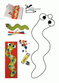 Yilan Kalibi Hayvan El Sanatlari Kitap Haftasi Boyama Sayfalari