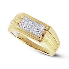 0 14ct 14k Yellow Gold Diamond Men S Ring In 2021 Mens Gold Jewelry Men Diamond Ring Mens Rings Wedding Diamond