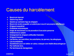Reprer le harclement au travail m