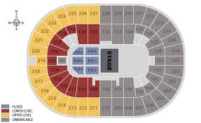 first ontario centre seating map 2019