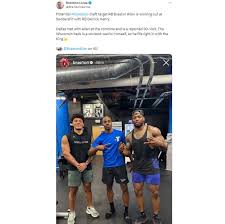 👀 and Braelon Allen is considered to be a big running back… Compared to  Derrick Henry he looks small…