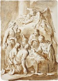 Adoracion De Los Pastores Angel Para Una Anunciacion Coleccion Museo Nacional Del Prado