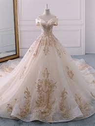 Appliques Basketball Gown Cathedral Off The Shoulder Cathedral Wedding Dress A A A œ Ffchic Ball Gowns Wedding Ball Dresses Wedding Dress Styles