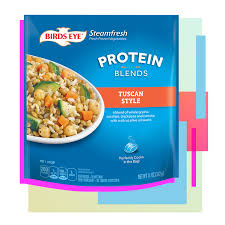 Birds Eye Veggie Pasta Nutrition Info Birds Eye Protein Blends Tuscan Style Kitchn100 Protein Blend Grocery Vegetable Protein