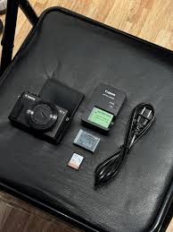 ᥫ᭡ Canon Powershot g 7 x m a r k 2(ONHAND) 𐙚🧸ྀི soldout everywhere +  tiktok & crowd's fav ♡ ✩ 20.1 Megapixels 1.0-type BSI CMOS sensor ✩ 8.5/10  body cosmetics -