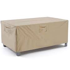 Vailge Veranda Rectangular Oval Patio Table Cover Heavy Duty And Waterproof Outdoor Lawn Patio Furniture Patio Furniture Covers Patio Table Backyard Furniture