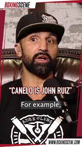 Paulie Malignaggi has compared this current version of Canelo Alvarez to  the John Ruiz that faced Roy Jone Jr😳, Do you agree?🤔 #CaneloCrawford,  Full episode: ...
