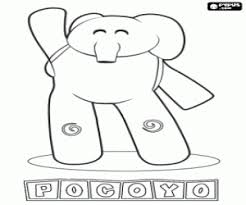 While female, she usually wears nothing more than a blue backpack. Pocoyo Coloring Pages Pocoyo Coloring Book Pocoyo Printable Color Pages
