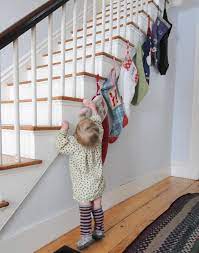 We hope you learned how easy it is to update your home with these diy stair railing ideas! Soulemama Seven Stockings Hung