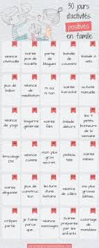 Challenge 30 Jours D Activites Positives En Familles Enfant Parentalite Positive Education