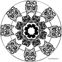 Wir haben viele eulen mandalas und ausmalbilder für dich zum kostenlosen ausdrucken. Vogel Mandalas Im Kidsweb De