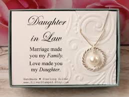 Daughter In Law Gift From Mother In Law Sterling Silver Etsy Daughter In Law Gifts Wedding Gifts For Bridesmaids Bride Gifts