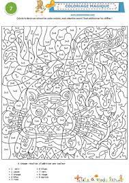 Colorie la fleur en associant la couleur à un symbole. Coloriage Magique Chiffre Et Additions 7 Coloriage Numerote Coloriage Magique Jeux Coloriage