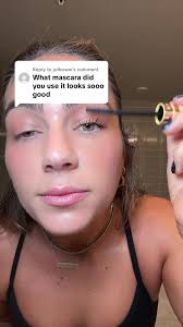 Replying to @julboww was influenced by @Kayla Caputo to try this  @Maybelline NY mascara and I’m obsessed