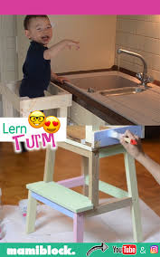 Das Genialste Mobelstuck Fur Kinder Diy Lernturm Selbst Bauen Video Diy Lernturm Lernturm Selber Bauen