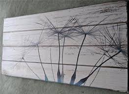 Holzbild Pusteblume Holzschild Bild Wandbild Vintage Shabby Chic 100 X 50 Version 1 Amazon De Kuche Haushalt Holzbilder Holzschilder Pusteblume