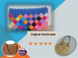 Kekurangan sekitar tas berikut ini ialah pembuatannya yang muat rumit. Jual Tas Tali Kur Motif Jual Tas Tali Kur Motif Bunga Wa 0821 3978
