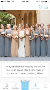 Read more than a maid barboza brothers: Two Maid Of Honors Have Different Colors Dresses Beige Khaki Color While The Other Are Navy And Their Own Sty Maid Of Honour Dresses Bridesmaid Maid Of Honor
