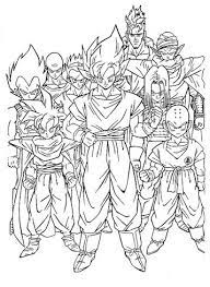 Dragon ball z coloring pages for kids. Kids N Fun Com 55 Coloring Pages Of Dragon Ball Z