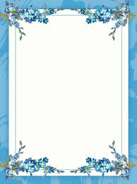 Fundo Floral Fronteira Literaria Criativa In 2020 Flower Background Images Floral Background Blue Flowers Background
