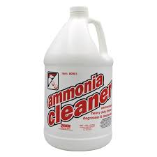 I've also never had the lemon scented yellow ammonia. Ammoniated Heavy Duty Cleaner Ammonia Cleaner 1gal Washiq