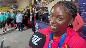 Julien Alfred Captures Women's 100m in Monaco, Thanks Her Coach Edrick  Floréal