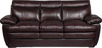 Marty Genuine Leather Sofa Brown The Brick Genuine Leather Sofa Real Leather Sofas Brown Leather Sofa