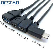 Ones using android technology) are fitted with micro usb ports. Usb 3 1 Typ C Stecker Rechten Winkel Usb Mini Usb Micro Usb Weibliche Convert Adapter Kabel 25 Cm Datenkabel Mini Micro Usb Adapter Cable To Usbusb 3 1 Aliexpress