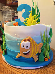 Birthday Cake For 3 Year Old Boy Bubble Guppies Cake For Three Year Old Boy Courtney S Confections Bubble Guppies Birthday Cake Bubble Guppies Birthday Party Bubble Guppies Birthday