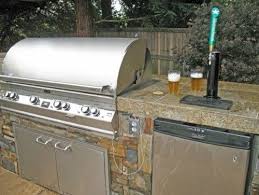 Firemagic Bbq And Kegerator Traditional Landscape Other Metro By Alder Group Pool And Landscape Outdoor Bbq Kitchen Outdoor Kegerator Outdoor Kitchen