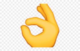 Hand Emoji Clipart Pointer Finger Ok Hand Meme Png Download 1707863 Pinclipart