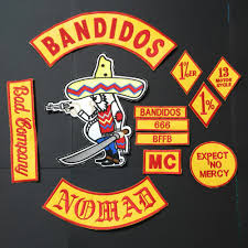 Bandidos, the fat mexican shop for members and supporters from bandidos pattaya, andre langen. 12pcs Set Bandidos Nomads Mc Patches For The Jacket Vest Motorcycle Garment Clothes Bandidos Patches Iron On Lable Stickers The Patch Mc Patchesnomad Mc Aliexpress