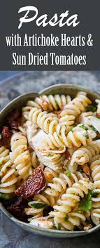 Pasta With Artichoke Hearts Sun Dried Tomatoes And Toasted Almonds Recipe Simplyrecipes Com Recipe Artichoke Recipes Pasta With Artichoke Hearts Sun Dried Tomato