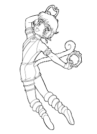 Kikki Benjamin Mew Mew Power Coloring Pages Magical Girl Anime Tokyo Mew Mew