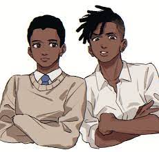 Ke On Twitter | Black Cartoon Characters, Drawing People, Character Design